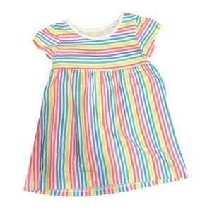 Swiggles Rainbow Stripe Dress New - 4T